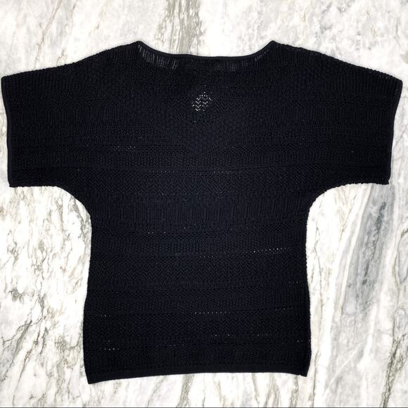 🦩HP🦩 LAUREN by RALPH LAUREN 100% Wool Knit Sweater Shirt Blouse Top XS - Picture 4 of 4